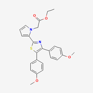 molecular formula C25H24N2O4S B1678367 Pamicogrel CAS No. 101001-34-7