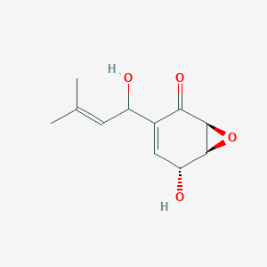 molecular formula C11H14O4 B1678377 Panepoxydone CAS No. 31298-54-1