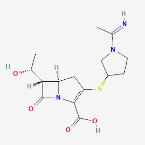 molecular formula C15H21N3O4S B1678378 Panipenem CAS No. 87726-17-8