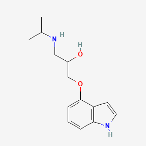 molecular formula C14H20N2O2 B1678383 Pindolol CAS No. 13523-86-9