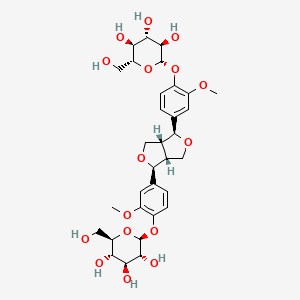 molecular formula C32H42O16 B1678389 Pinoresinol diglucoside CAS No. 63902-38-5