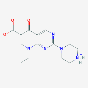 molecular formula C14H17N5O3 B1678396 Pipemidic acid CAS No. 51940-44-4