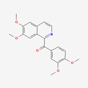molecular formula C20H19NO5 B1678414 帕帕维拉定 CAS No. 522-57-6