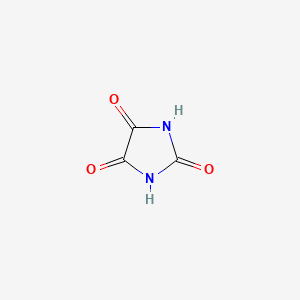 molecular formula C3H2N2O3 B1678419 Parabanic acid CAS No. 120-89-8