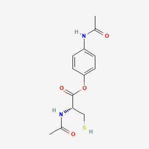 molecular formula C13H16N2O4S B1678420 Paracetamol mercapturate CAS No. 55748-93-1
