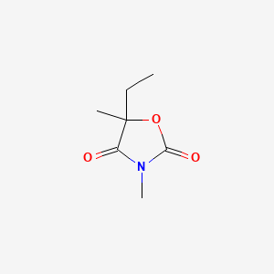 molecular formula C7H11NO3 B1678424 Parametadione CAS No. 115-67-3