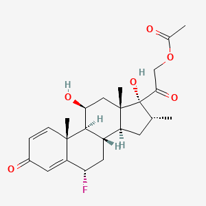 molecular formula C24H31FO6 B1678426 Paramethasone Acetate CAS No. 1597-82-6