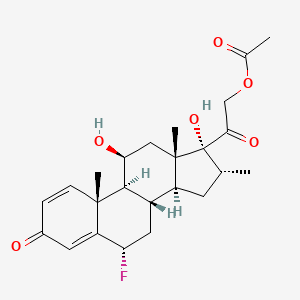 molecular formula C24H31FO6 B1678426 Paramethasone acetate CAS No. 1597-82-6