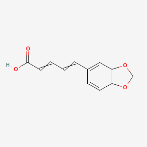molecular formula C12H10O4 B1678433 Piperic acid CAS No. 5285-18-7