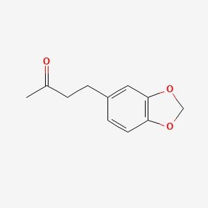 molecular formula C11H12O3 B1678440 Piperonyl acetone CAS No. 55418-52-5