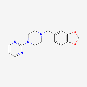 molecular formula C16H18N4O2 B1678447 吡贝地尔 CAS No. 3605-01-4