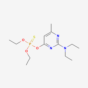 molecular formula C13H24N3O3PS B1678451 Pirimiphos-Ethyl CAS No. 23505-41-1