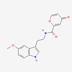 molecular formula C17H16N2O4 B1678460 Piromelatine CAS No. 946846-83-9
