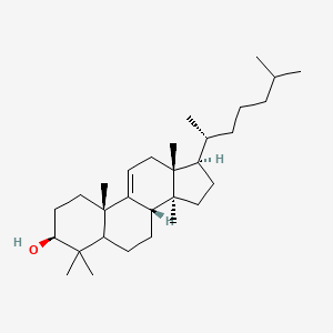 (3S,8S,10S,13R,14S,17R)-4,4,10,13,14-pentamethyl-17-[(2R)-6-methylheptan-2-yl]-2,3,5,6,7,8,12,15,16,17-decahydro-1H-cyclopenta[a]phenanthren-3-ol