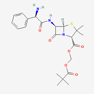 molecular formula C22H29N3O6S B1678493 Pivampicillin CAS No. 33817-20-8