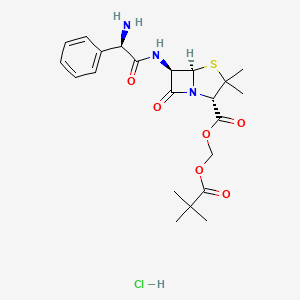 molecular formula C22H30ClN3O6S B1678494 Pivampicillin Hydrochloride CAS No. 26309-95-5