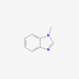 molecular formula C8H8N2 B167850 1-甲基苯并咪唑 CAS No. 1632-83-3