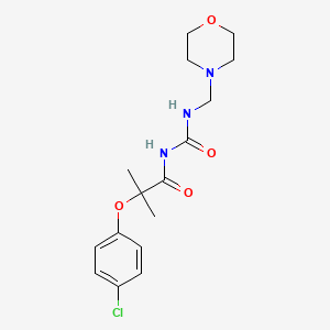 molecular formula C16H22ClN3O4 B1678512 Plafibride CAS No. 63394-05-8