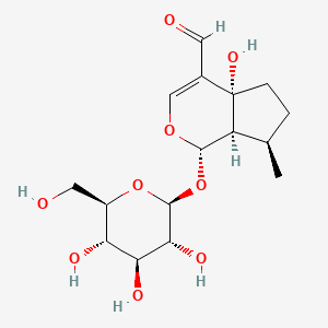 molecular formula C16H24O9 B1678515 愈合苷 CAS No. 72396-01-1