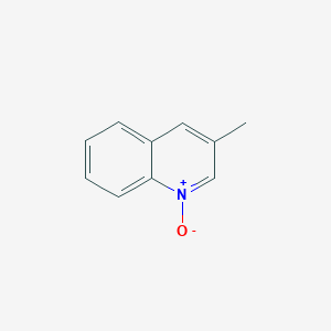 molecular formula C10H9NO B167852 3-Methylquinoline N-oxide CAS No. 1873-55-8