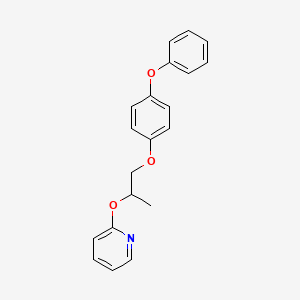 molecular formula C20H19NO3 B1678527 Pyriproxyfen CAS No. 95737-68-1