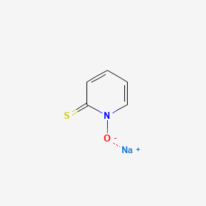 molecular formula C5H4NNaOS B1678528 Pyrithione sodium CAS No. 15922-78-8