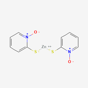 molecular formula C10H8N2O2S2Zn B1678530 Pyrithione CAS No. 1121-31-9