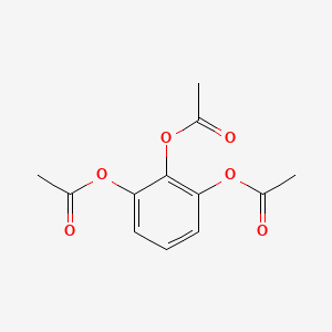 molecular formula C12H12O6 B1678535 Pyrogallol triacetate CAS No. 525-52-0