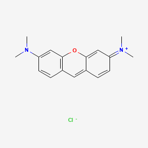 molecular formula C17H19ClN2O B1678543 Pyronine Y CAS No. 92-32-0