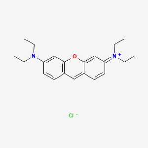 molecular formula C21H27ClN2O B1678544 Pyronine B CAS No. 2150-48-3