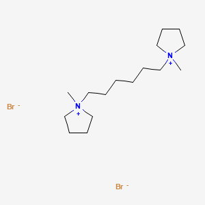 Pyrrolidinium, 1,1'-hexamethylenebis(1-methyl-, dibromide