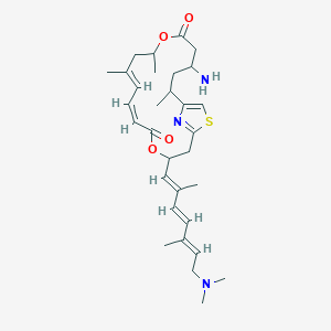 molecular formula C31H45N3O4S B1678558 pateamine A CAS No. 139220-18-1