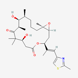 molecular formula C27H41NO6S B1678560 埃坡索菌素 B CAS No. 152044-54-7