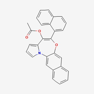 molecular formula C28H19NO3 B1678572 Pbox-15 CAS No. 354759-10-7