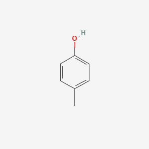 molecular formula C7H8O<br>CH3C6H4OH<br>C7H8O B1678582 对甲酚 CAS No. 106-44-5