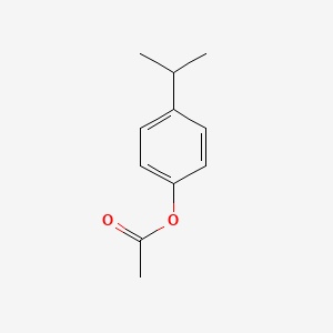 molecular formula C11H14O2 B1678583 4-Isopropylphenyl acetate CAS No. 2664-32-6