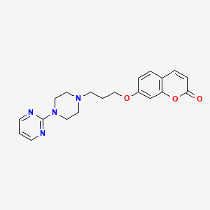 molecular formula C20H22N4O3 B1678595 PD 118717 CAS No. 104229-37-0