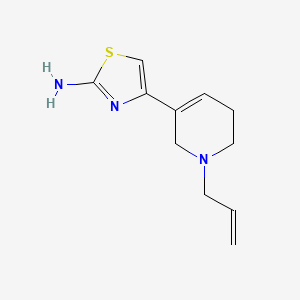 molecular formula C11H15N3S B1678598 PD 120697 CAS No. 108351-91-3