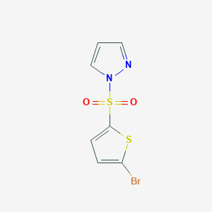 molecular formula C7H5BrN2O2S2 B1678619 Qstatin CAS No. 902688-24-8