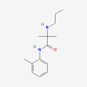 molecular formula C14H22N2O B1678623 Quatacaine CAS No. 17692-45-4