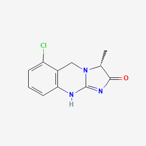 molecular formula C11H10ClN3O B1678627 Quazinone CAS No. 70018-51-8