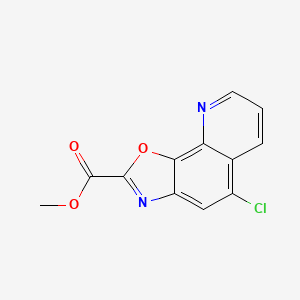 molecular formula C12H7ClN2O3 B1678629 Quazolast CAS No. 86048-40-0