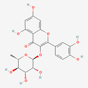 molecular formula C21H20O11 B1678633 Quercitrin CAS No. 522-12-3