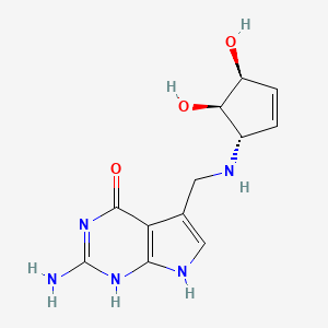 molecular formula C12H15N5O3 B1678635 Queuine CAS No. 72496-59-4