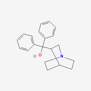 molecular formula C20H23NO B1678636 Quifenadine CAS No. 10447-39-9