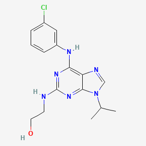 molecular formula C16H19ClN6O B1678657 NG 52 CAS No. 212779-48-1
