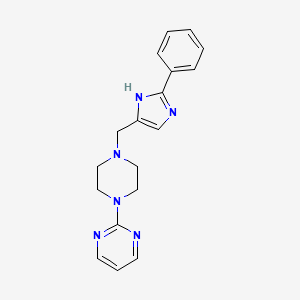 molecular formula C18H20N6 B1678660 NGD94-1 CAS No. 178928-68-2