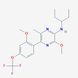 molecular formula C19H24F3N3O3 B1678661 NGD 98-2 