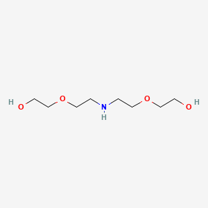 molecular formula C8H19NO4 B1678666 NH-bis(PEG1-OH) CAS No. 54384-47-3