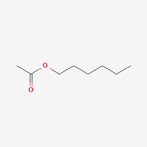 molecular formula C8H16O2 B1678668 Hexyl acetate CAS No. 142-92-7